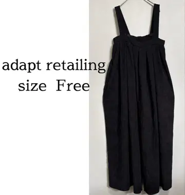 adapt retailing 코듀로이 살로펫 팬츠 블랙 Free