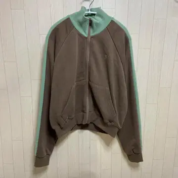 YOUTHKREW YK 봉봉 집업 브라운