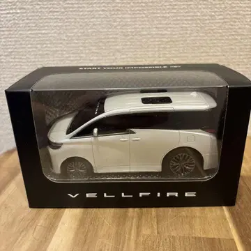 미사용 새상품 도요타 VELLFIRE 미니카 화이트