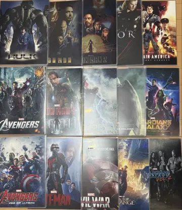 MCU 팜플렛 컴플리트 세트