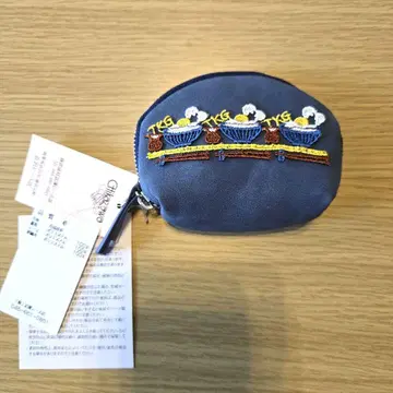 치카자와 레이스 계란 간장밥 키링 파우치 미사용품