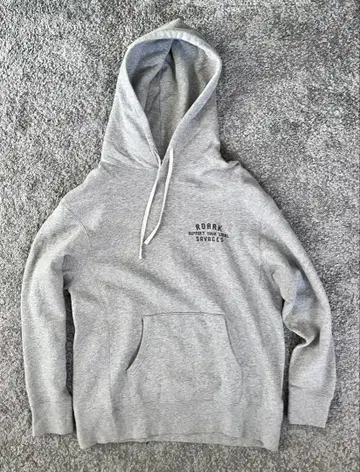 ROARK revival 후드티 후디 S 그레이 로아크 리바이벌