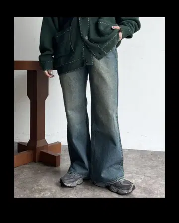 CPCM 플레어 데님 팬츠 PS 사이즈