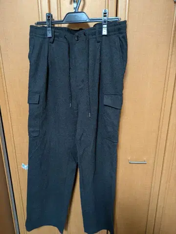 PLST 그레이 카고 팬츠 L 사이즈