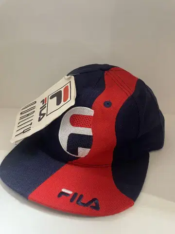FILA 네이비/레드 캡