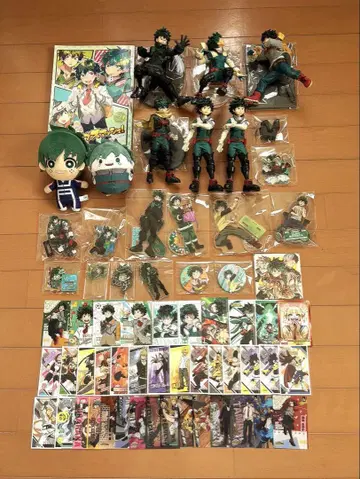 미도리야 이즈쿠 데쿠 굿즈 세트