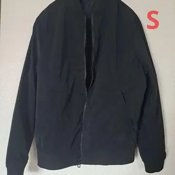ZARA 블랙 MA-1 자켓 S