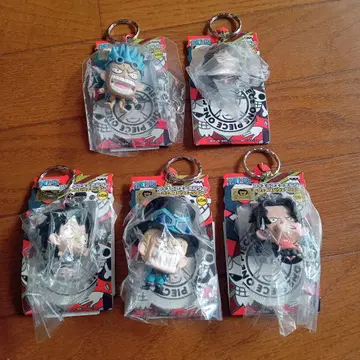 원피스 피규어 키링 ~페이스 전개~ 컴플리트 세트