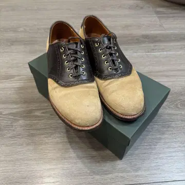 BEAMS PLUS 별주 ALDEN 안장 신발 US8