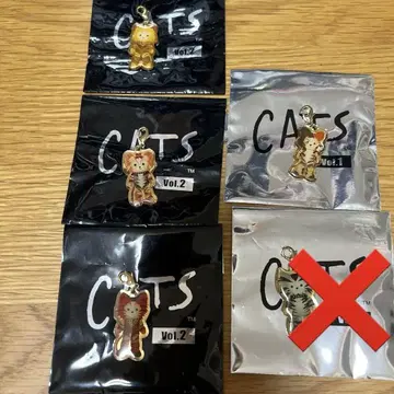 CATS Vol.1 & Vol.2 키링 극단 사계절 CATS