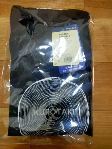 몽벨 한정판 T셔츠 L 요시노로 블랙타키