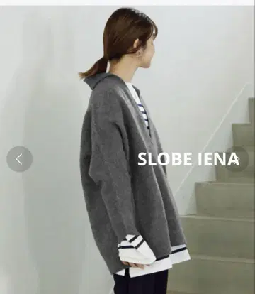 SLOBE IENA 슬로브 이에나 새상품급 파인 울 스키퍼 풀오버