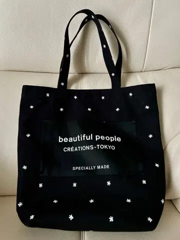 뷰티풀 피플 x 디즈니 미키 네임택 토트