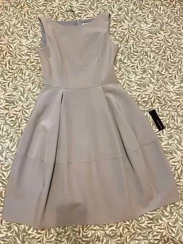 미사용 새상품 FOXEY 40 재판매 롱 바론 원피스 그린 블루