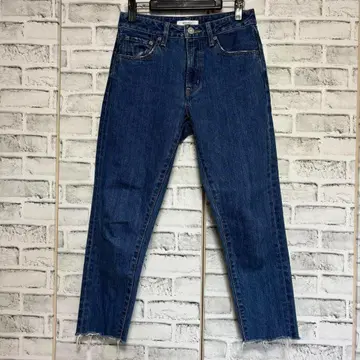 [ 새상품급 ] MOUSSY 마우지 데님 팬츠 스키니 팬츠 블루 26인치