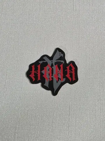 HANA 로고 스티커
