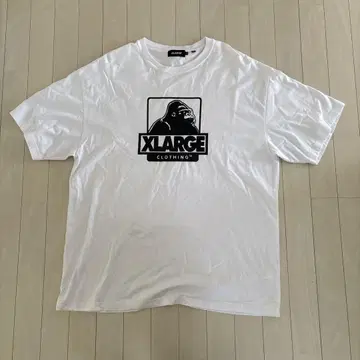 새상품 XLARGE 고릴라 로고 T셔츠 화이트 XL