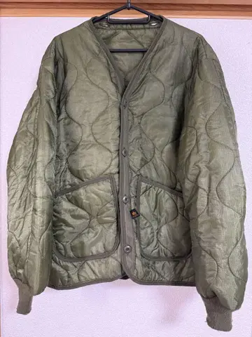 ALPHA M65 FIELD COAT용 라이너 XL 올리브
