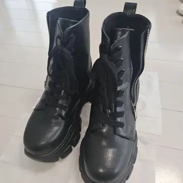 그램립스 통굽 부츠 지퍼 포함