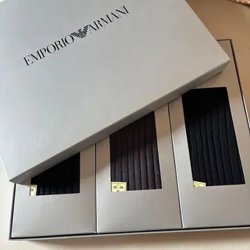 EMPORIO ARMANI 남성용 삭스 3세트