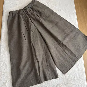 *08mab* 카키 *가우초 팬츠 와이드 레그*