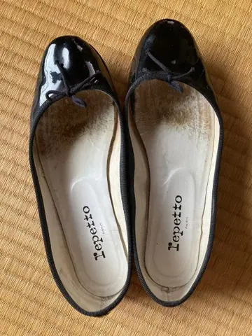 레페토 블랙 발레 슈즈 상드리옹 24cm 가격 인하 상담