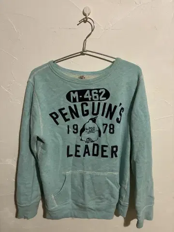 DENIM DUNGAREE 펭귄 리더 맨투맨 L 사이즈 160cm