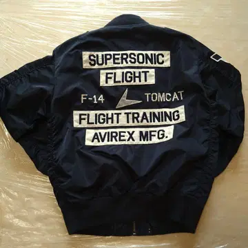 F-14 TOMCAT 플라이트 자켓 AVIREX MFG 아비렉스