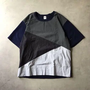 TAKEAO KIKUCHI 다케오 키쿠치 티셔츠 패턴 셔츠 원단 도트