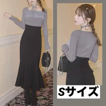 michellMacaron 미셸 마카롱 어른의 슬림 레그 스커트 S