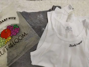 FRUIT OF THE LOOM 반팔 탱크탑 M 서드 매거진