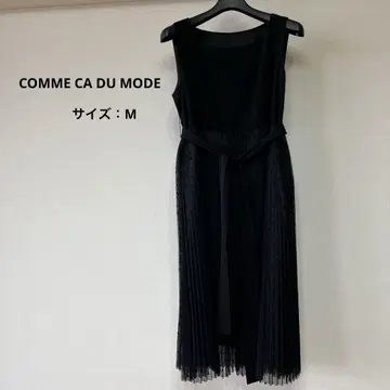 COMME CA DU MODE 슬리브리스 원피스 파티 드레스