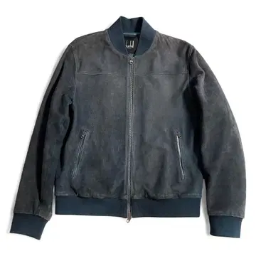 최고급 던힐 고트 스웨이드 가죽 자켓 블루종