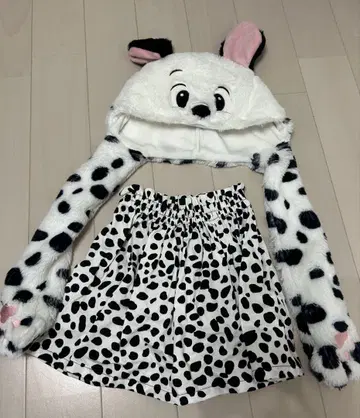 101마리 강아지 팬캡 스커트 110cm