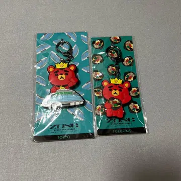 동방신기 TB 러버 키링 세트 도쿄 후쿠오카