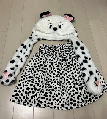 101마리 강아지 팬캡 스커트 120cm