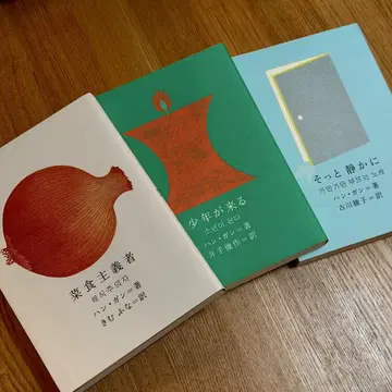 한강 문학 작품 3권 세트