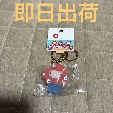 만박 키티 클리어 키링