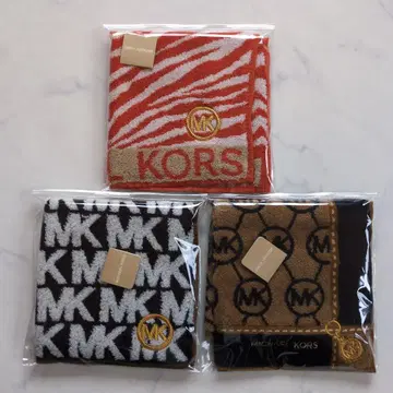마이클코어스 MICHAELKORS 로고 손수건 핸드 타월 3개 세트