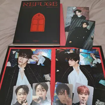 문빈 산하 REFUGE MOONBIN WEST VER 트레이딩 카드 1