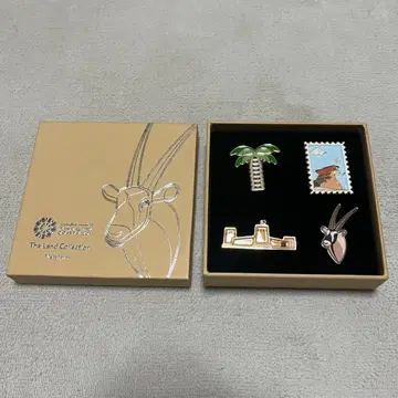 카타르관 핀 배지 세트