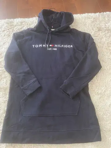 TOMMY HILFIGER 후디 원피스 네이비 M