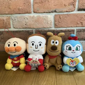 미사용 새상품 달려라! 호빵맨 코로후와 커플 스카프 외 4종