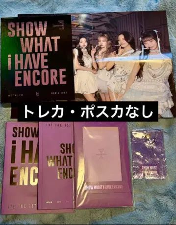 IVE Waltz encore 앙코르 블루레이 트레이딩 카드 없음