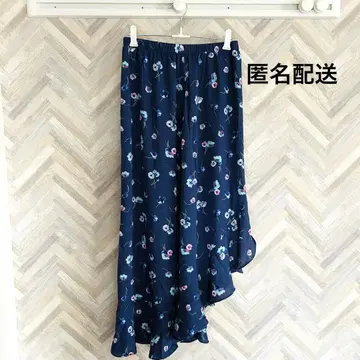[현품 한정] GAP 꽃무늬 롱 플레어 스커트 여성용 XS