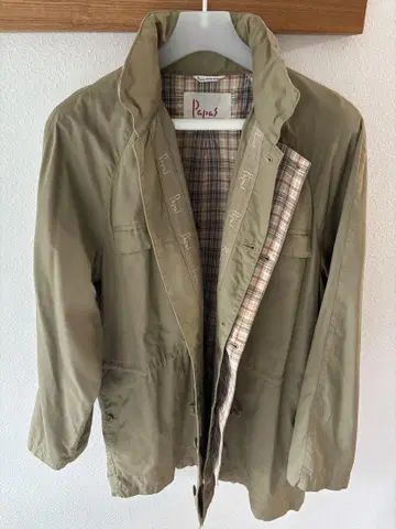 PAPAS 파파스 밀리터리 코트 하프 코트 필드 코트