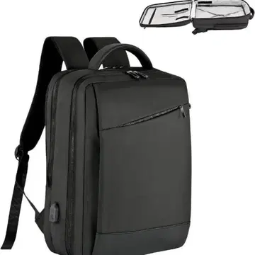 비즈니스 백팩 남성용 백팩 2way 블랙 검정 백팩