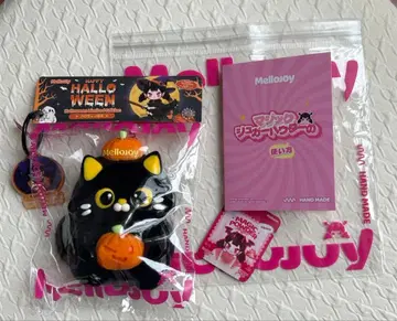 mellojoy 할로윈 고양이 스퀴즈