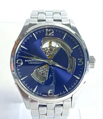 해밀턴 재즈 마스터 네이비 블루 42mm 새상품급