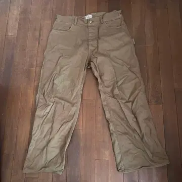 AT LAST & CO 페인터 팬츠 카키 36 앳라스트